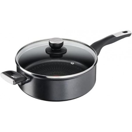 Tefal G2553302 Unlimited Sauteuse 26 cm 4 L avec couvercle induction