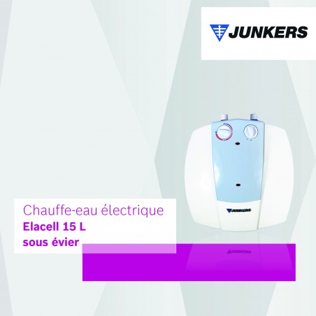 Junkers Chauffe-eau Électrique 15L (Sous Evier)